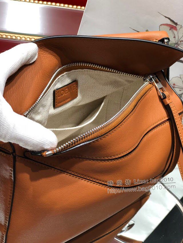 LOEWE經典爆款包包 羅意威小號Puzzle拼接手提斜挎包 10172  tcl1206